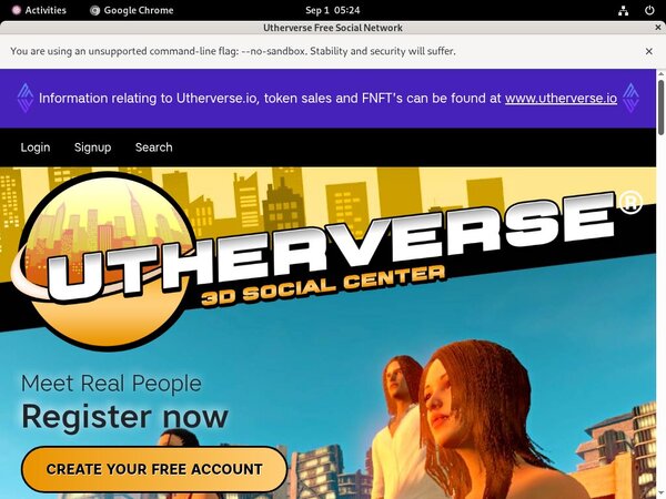 Account For Utherverse