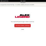 Alex Legend Sconto