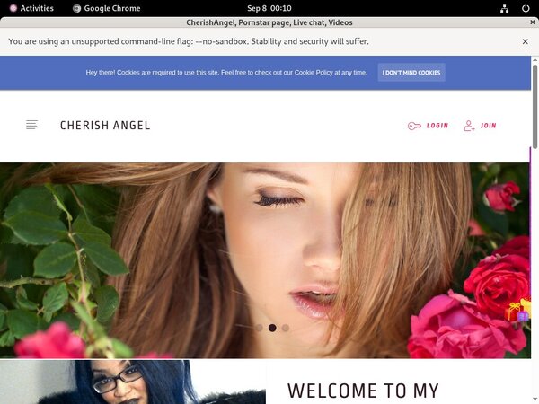 Cherishangel.modelcentro.com Free Trailers