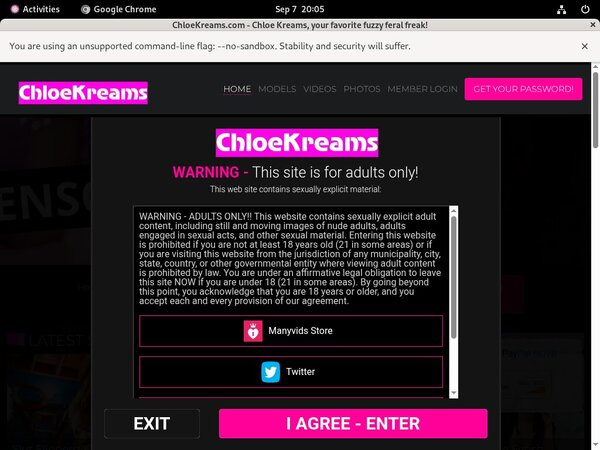 Chloe Kreams Website Chloe Kreams Website