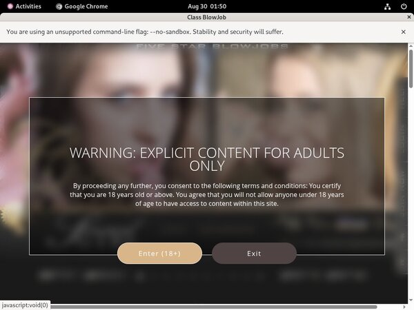 Class Blowjob Password Premium