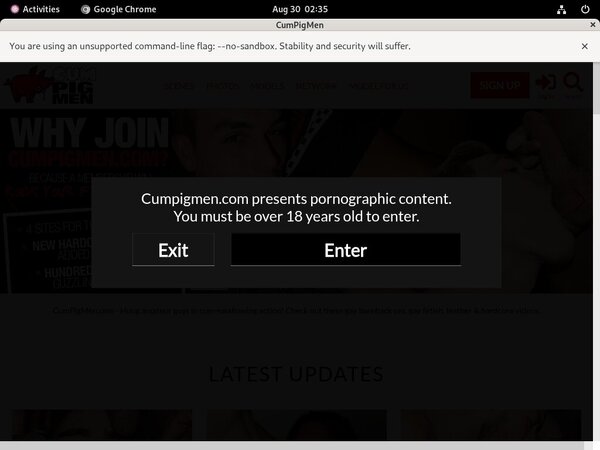 Daily Cum Pig Men Account