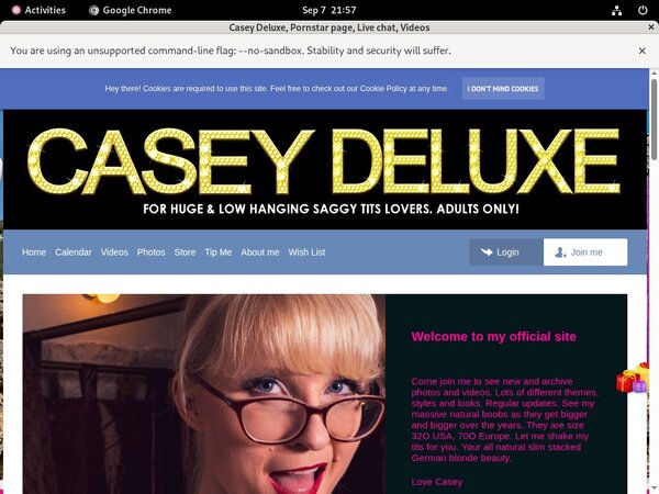 Discount Casey Deluxe Account