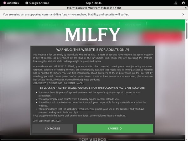 Discount Milfy.com Account