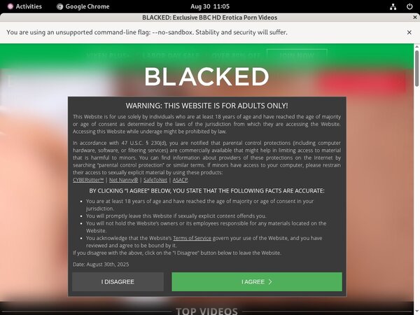 Discount Url Blacked