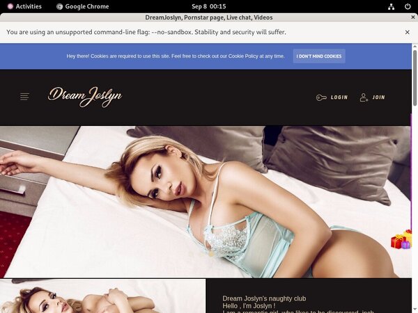 Dreamjoslyn.modelcentro.com Buy Credit