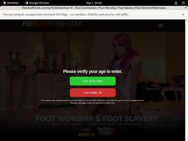 Free Feetandfetish.com Trial Access