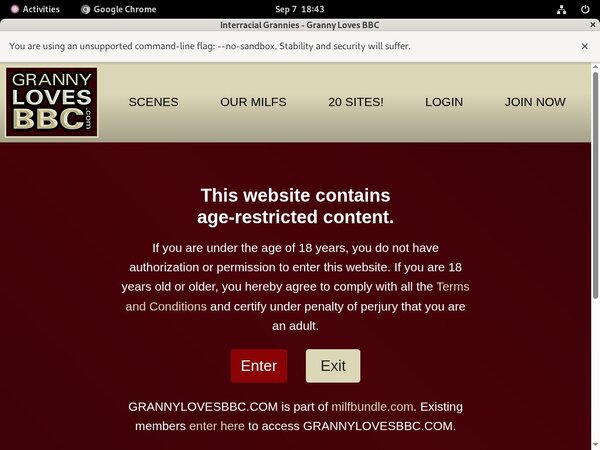 Free Grannylovesbbc.com Login