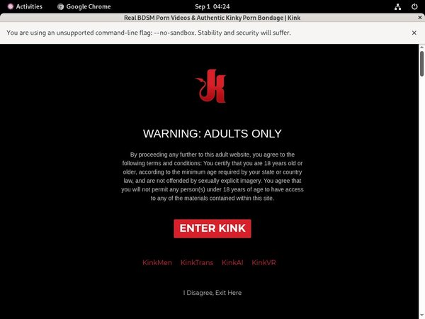 Free Kink Unlimited Account Passwords