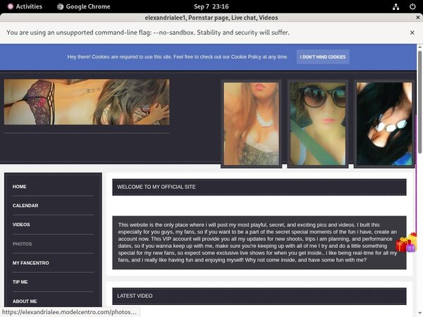Free Working Elexandrialee1 Logins