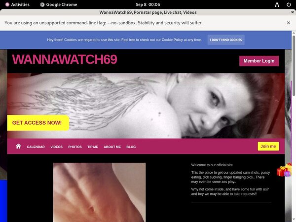 Get WannaWatch69 Trial Membership