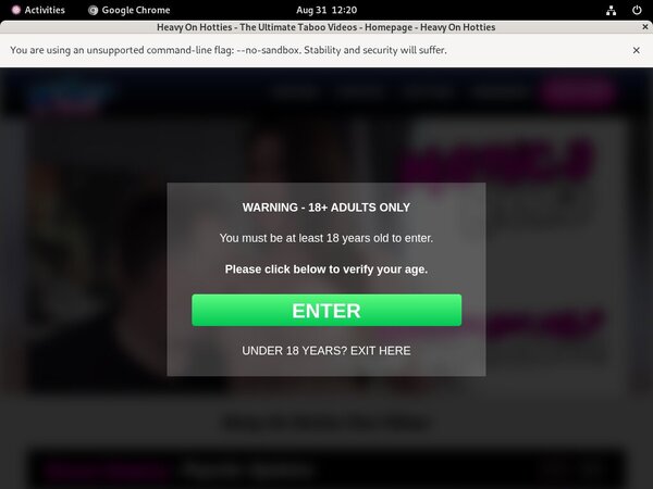 Heavyonhotties.com With Credit Card