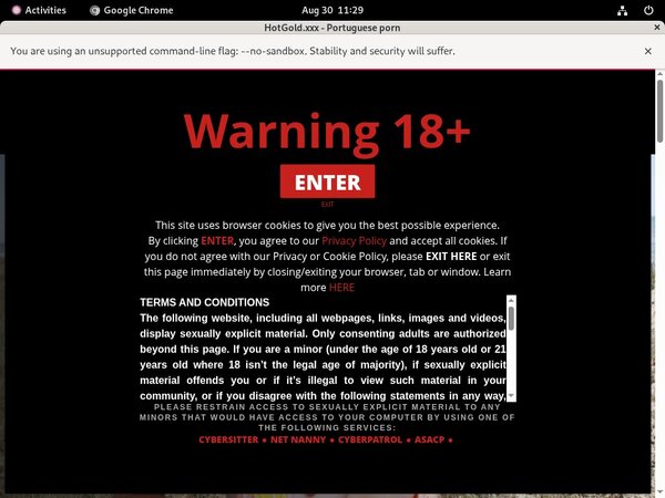 How To Get On Hotgoldxxx For Free