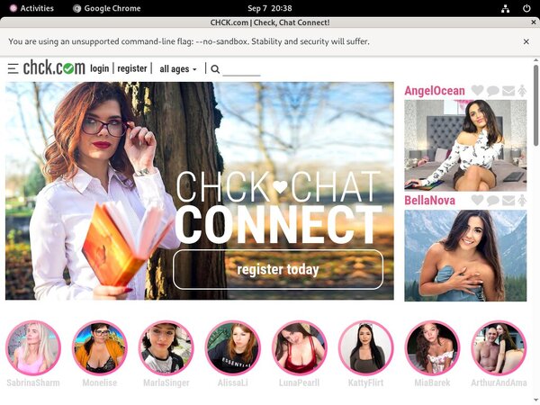 Join Chck.com For Free