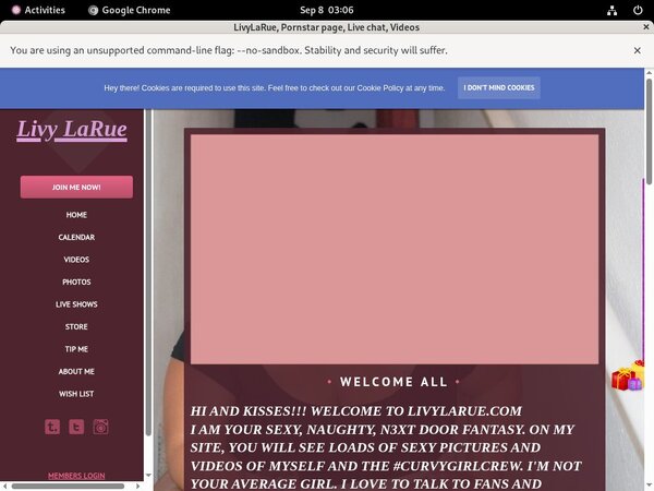 Livylarue.modelcentro.com Free Full Videos