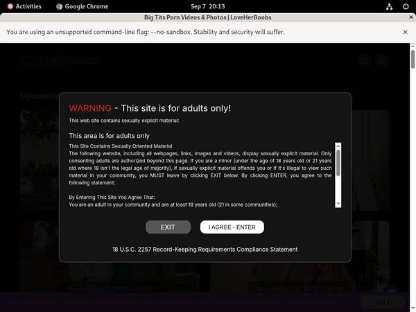 Loveherboobs Login Codes