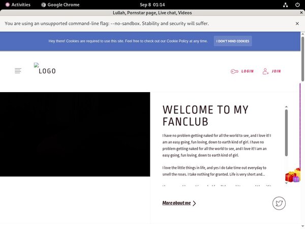 Lullah.modelcentro.com Mobile Pass