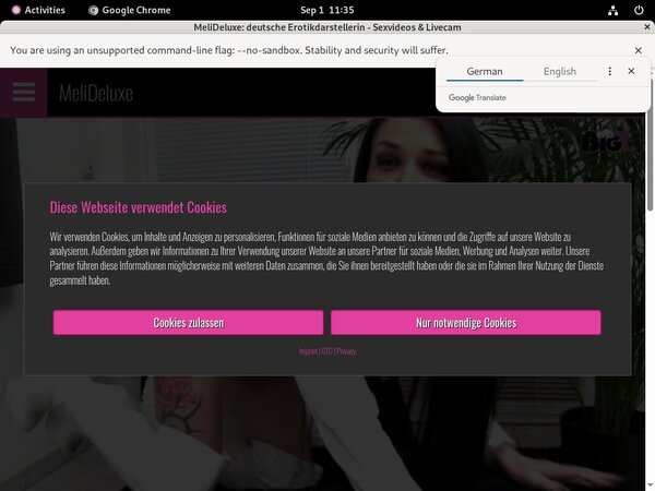MeliDeluxe Password Account