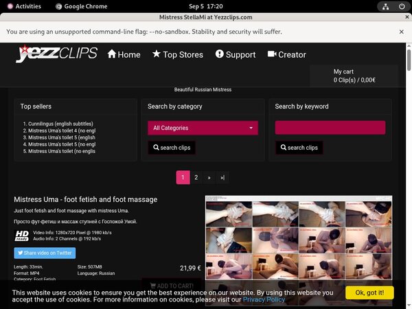 MistressStellami Home Video