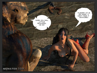 Monster 3DX parody porn