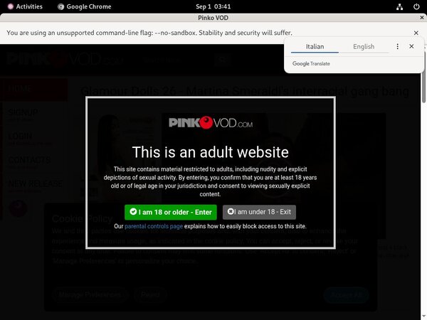 Pinkovod.com No Credit Card