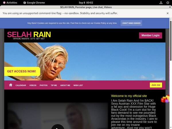 SELAH RAIN Tube