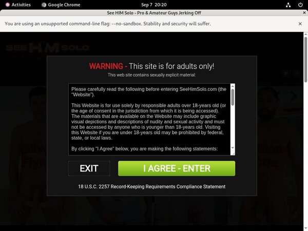 See Him Solo New Sex Videos