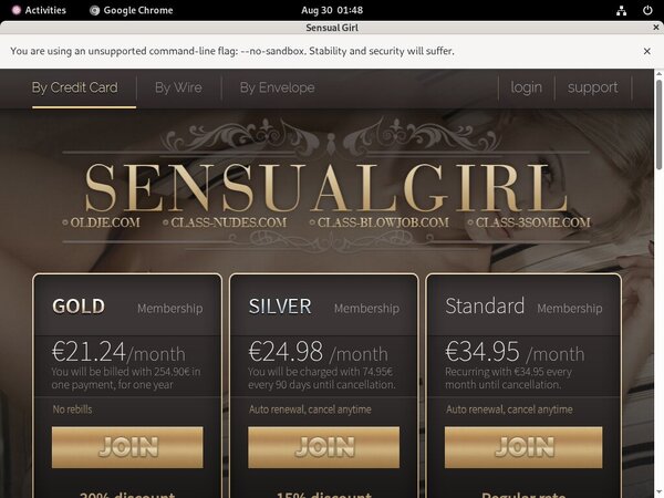 Sensualgirl Get Trial Membership