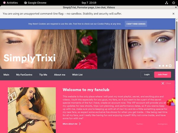 SimplyTrixi Discount Trial