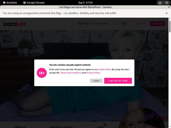 Trial Membership Camlust.com Free