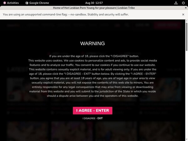 User Pass Lesbiantribe.com