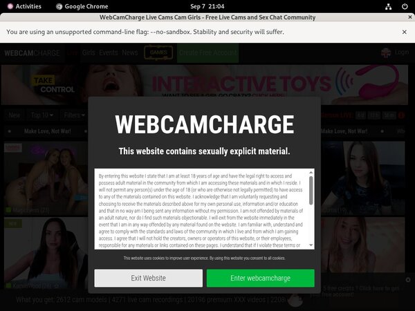 Webcamcharge.com Streaming