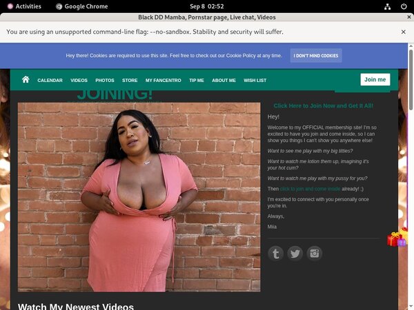 Working Black DD Mamba Pass