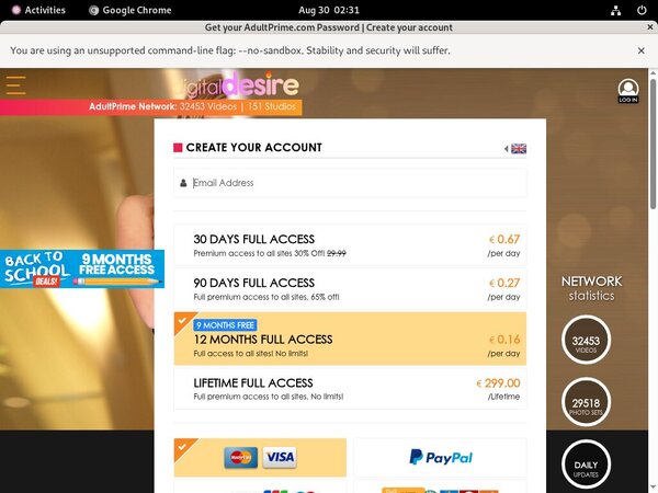 Access To Digitaldesire.com