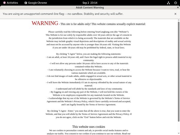 America Bukkake Vendo Page