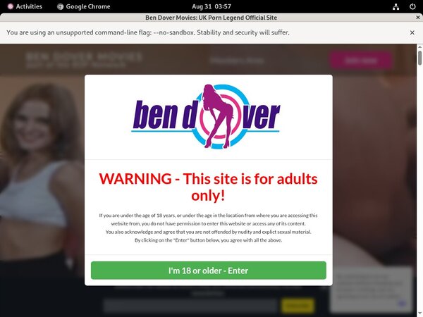 Bendovermovies.com User Name Password