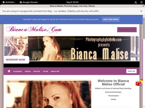 Bianca Malise Join Form