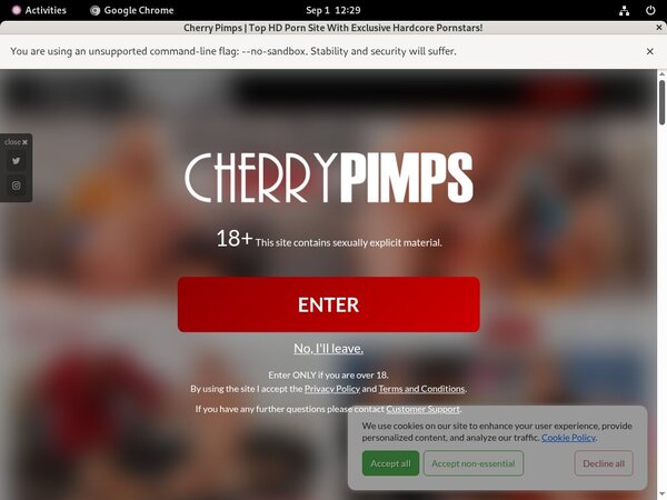 Cherry Pimps Sign Up Discount