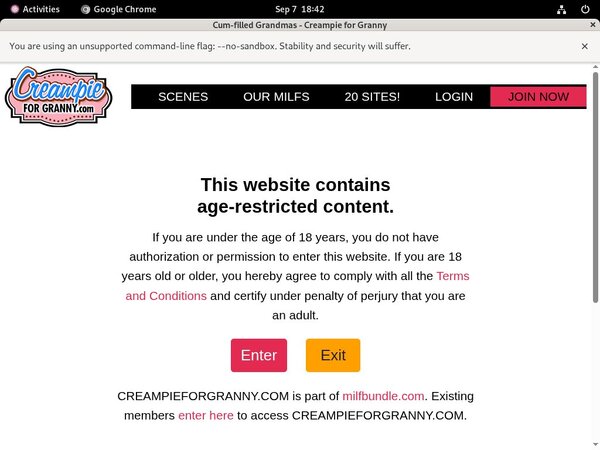 Creampieforgranny.com Free Tour