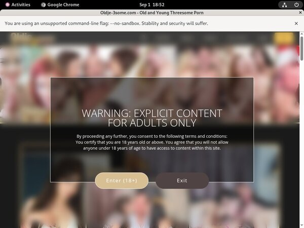 Discount Codes Oldje-3some.com