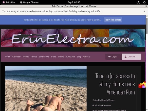 Erinelectra.com Reduced Price