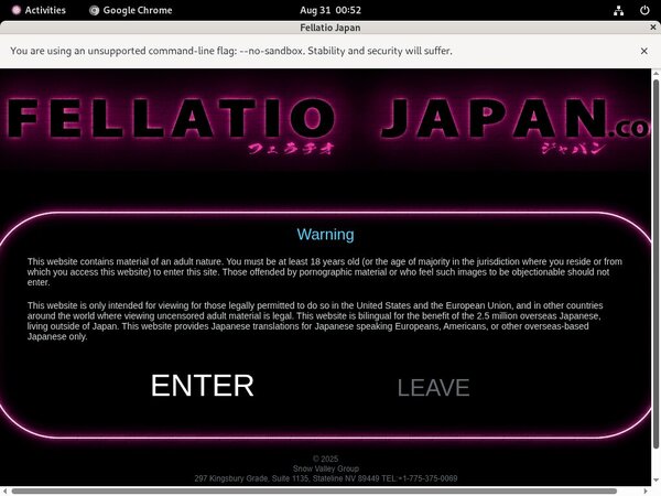Fellatiojapan.com Free Trial Memberships