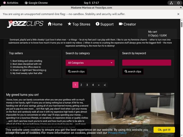 Free Working MadameMarissa Logins