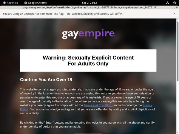 Gay Empire Unlimited Payment Options
