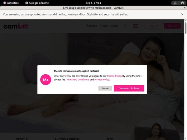 Get A Free Camlust.com Login
