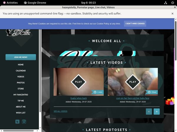 Hazeyzdollz Account Membership