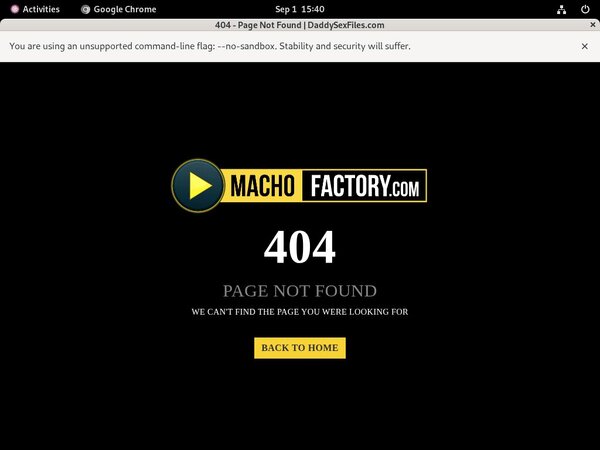 How To Access Machofactory.com