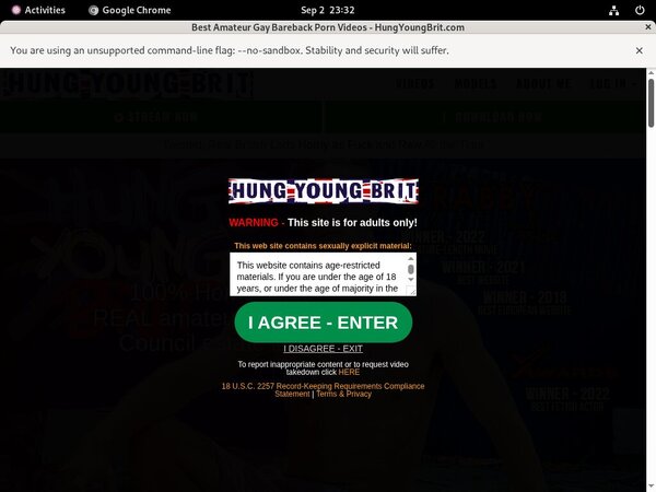 Hung Young Brit User Pass
