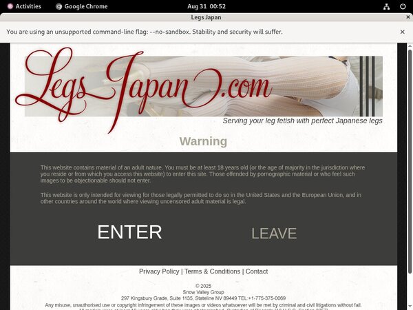 Legsjapan.com Free Trial Signup