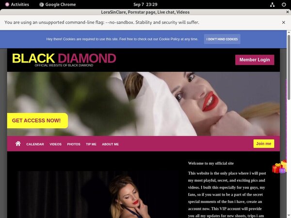 LoraSinClare Free Acount